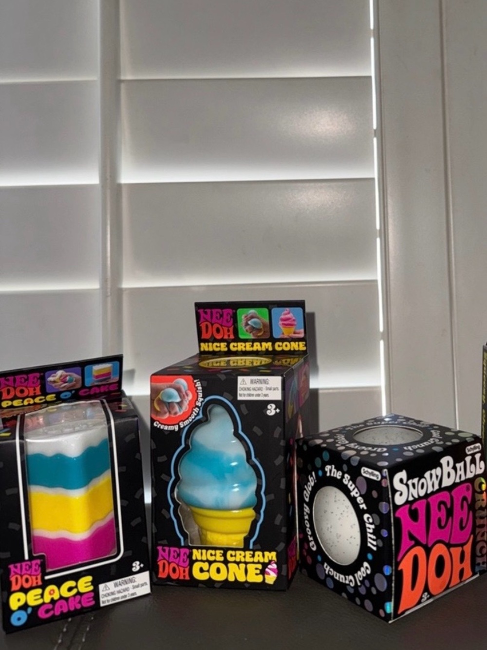 NEEDOH -Peace O' Cake, Nice cream cone, SnowBall Crunch, 
 🍰🍦☃️